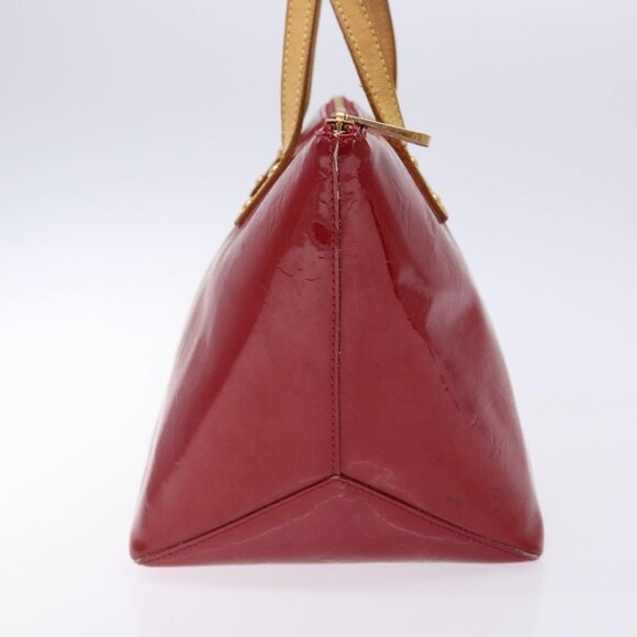 LOUIS VUITTON Monogram Vernis Bellevue PM Bag Pomme D'amour M93583 Auth 129638 - Picture 5 of 16